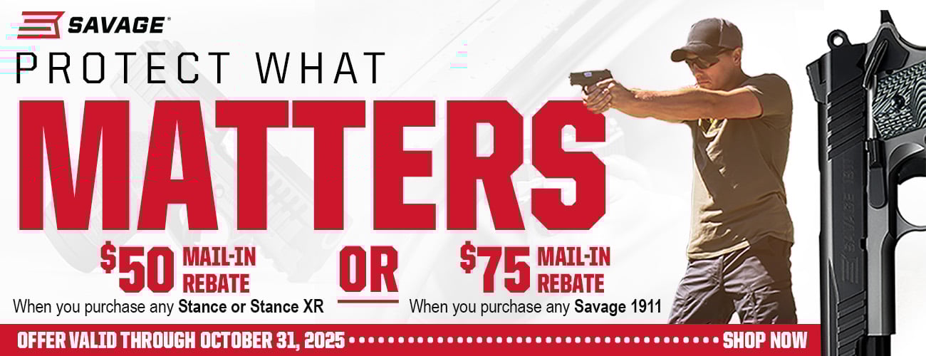 Savage Protect What Matters Rebate